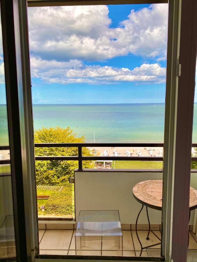 Studio Mit Panorama-Meerblick Und Direkter Strandlage In 沙博伊茨 外观 照片