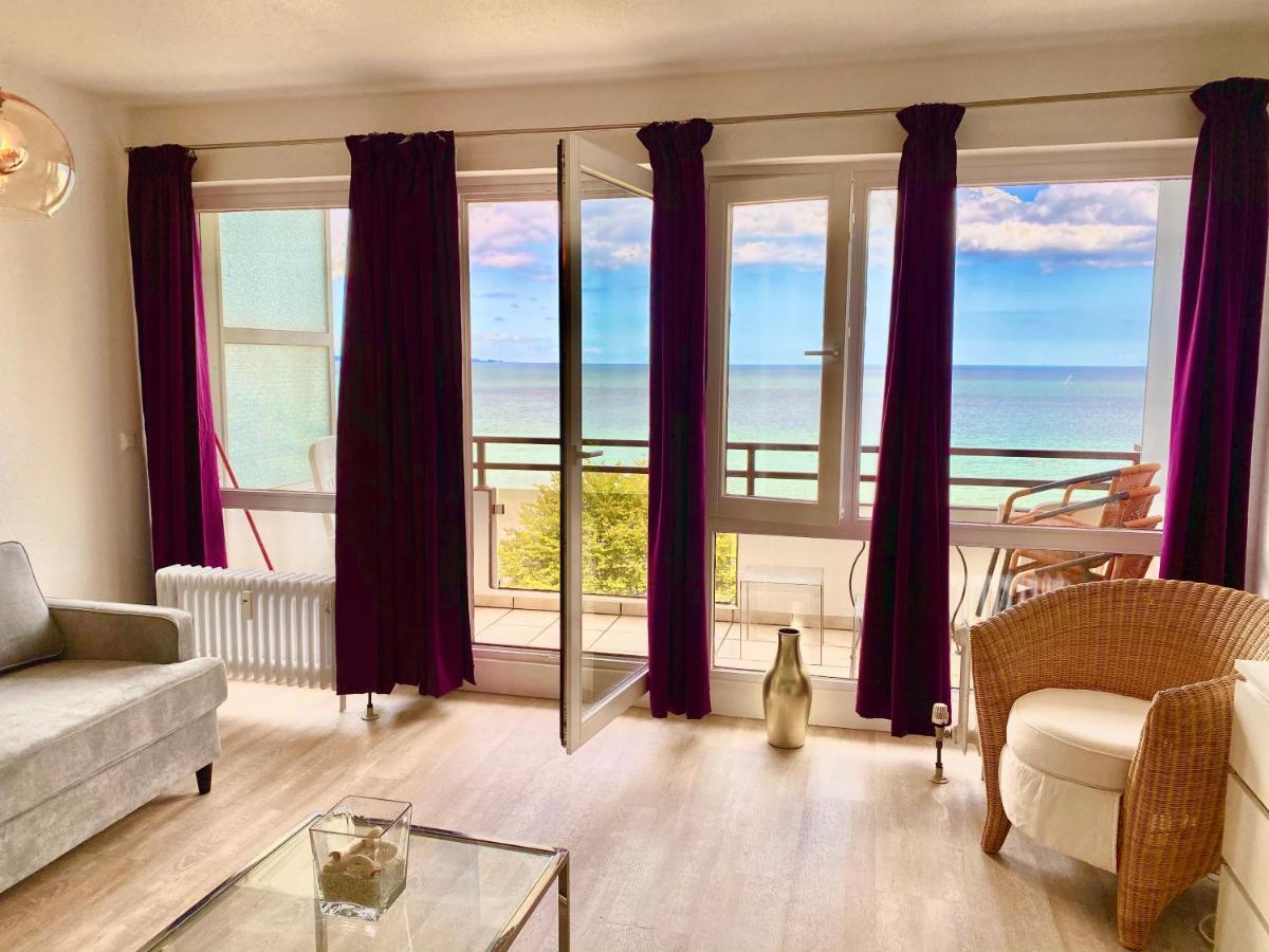 Studio Mit Panorama-Meerblick Und Direkter Strandlage In 沙博伊茨 外观 照片