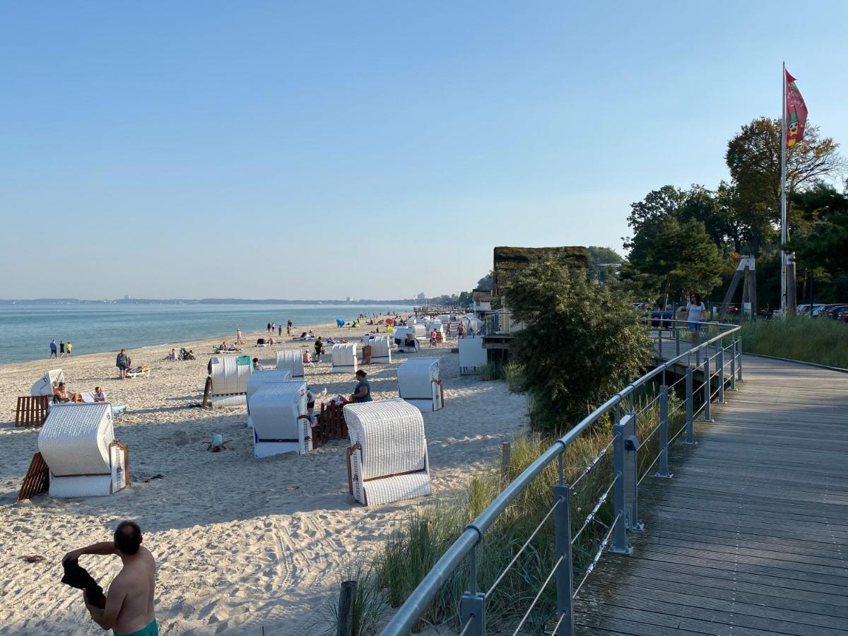 Studio Mit Panorama-Meerblick Und Direkter Strandlage In 沙博伊茨 外观 照片