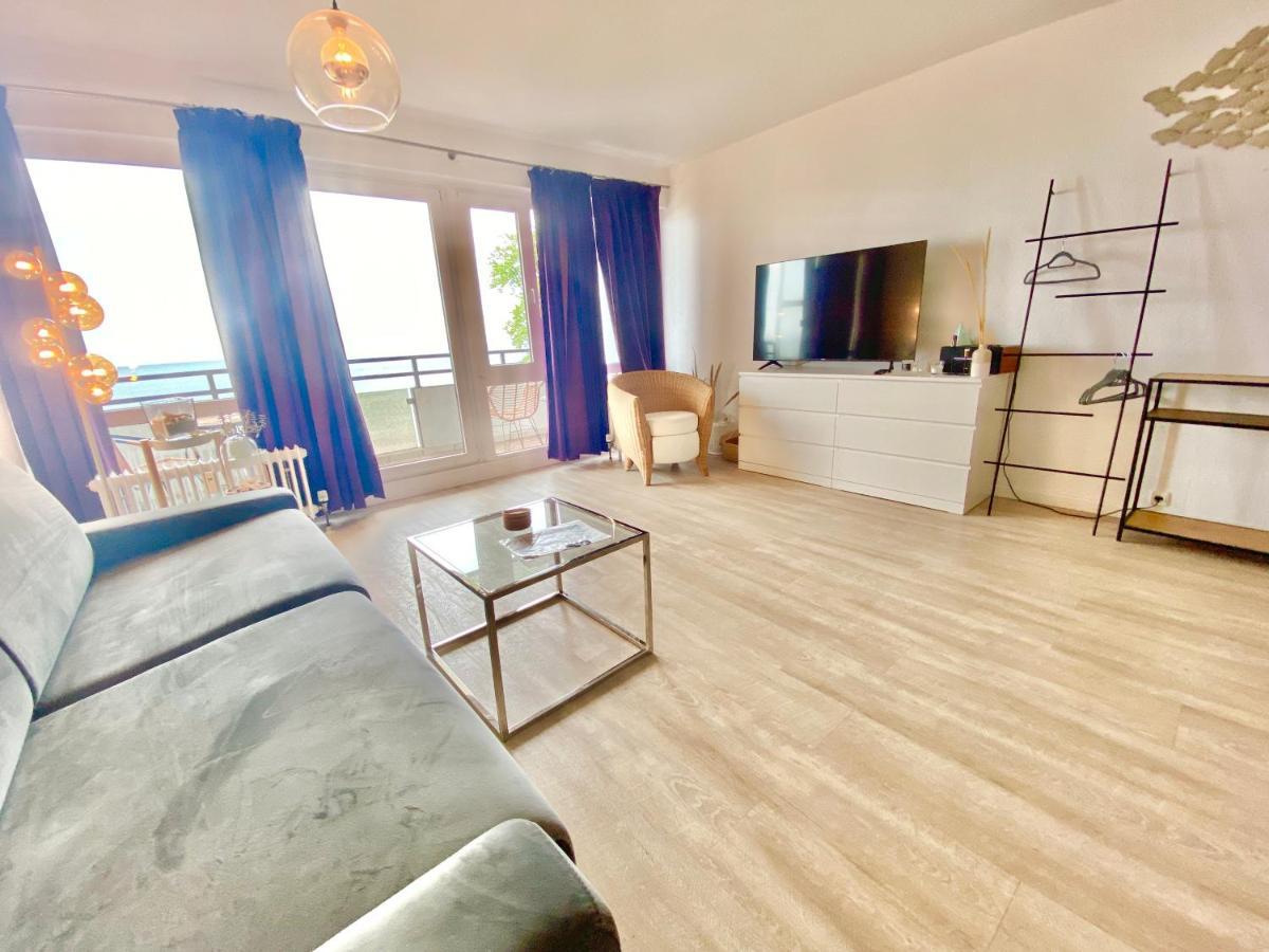 Studio Mit Panorama-Meerblick Und Direkter Strandlage In 沙博伊茨 外观 照片